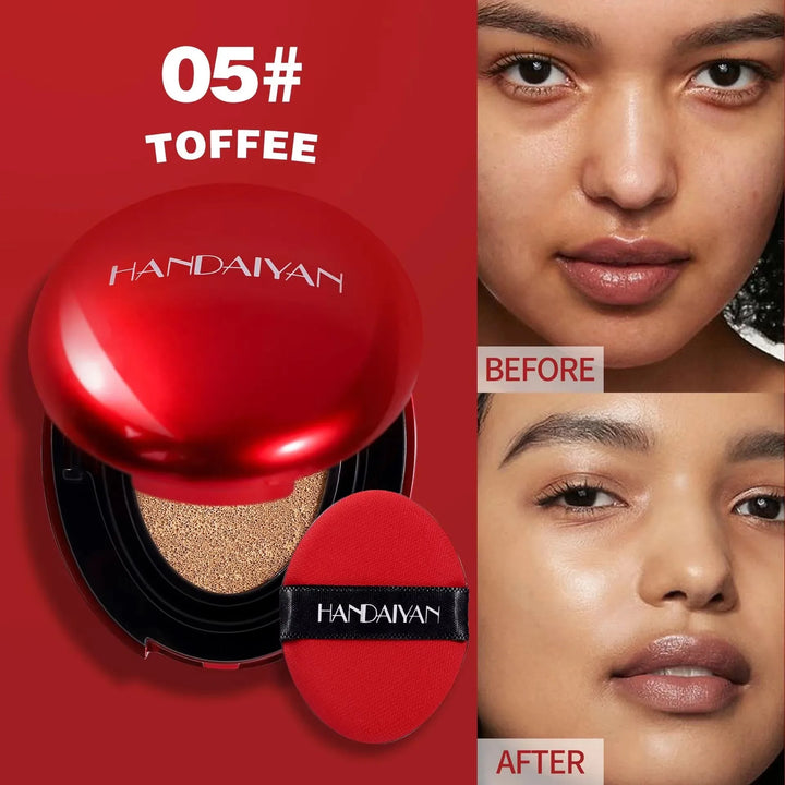 Waterproof Air Cushion Foundation  Long-lasting Makeup