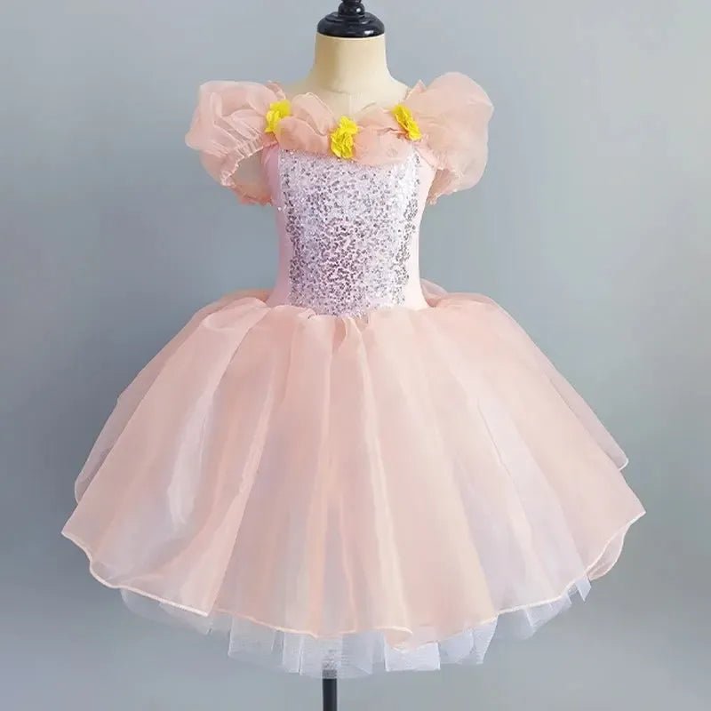 Girls Princess Fairy Tutu Dress – Ballet Dance Costume - Bennys Beauty World