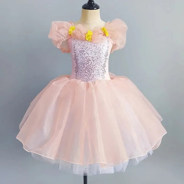 Girls Princess Fairy Tutu Dress – Ballet Dance Costume - Bennys Beauty World