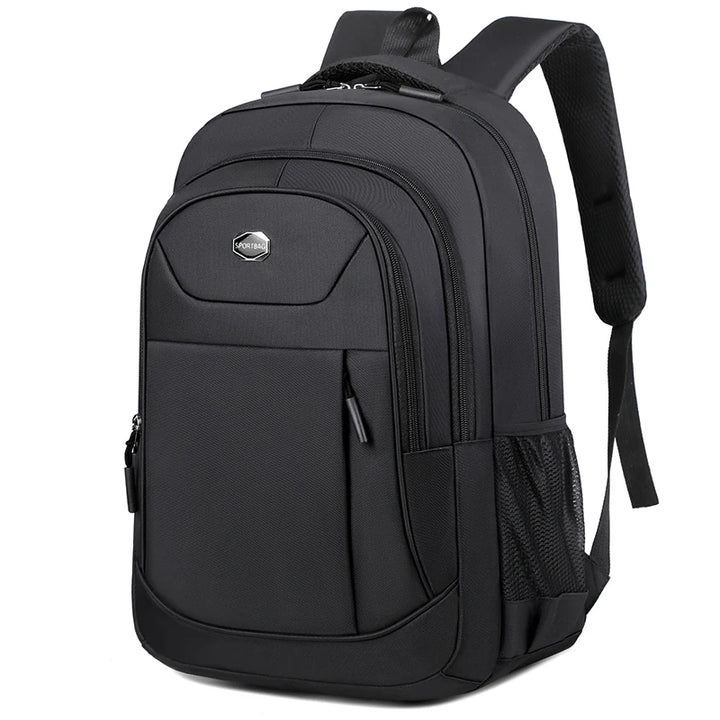 Waterproof Oxford Business Backpack – Casual Travel Laptop Bag with USB Port