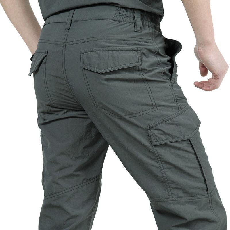 Waterproof Tactical Cargo Pants Men's Breathable Summer Casual Pants-pants-Bennys Beauty World