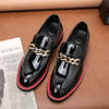Men's Loafers PU Leather Embroidery Slip-On Casual Shoes-Shoes-Bennys Beauty World