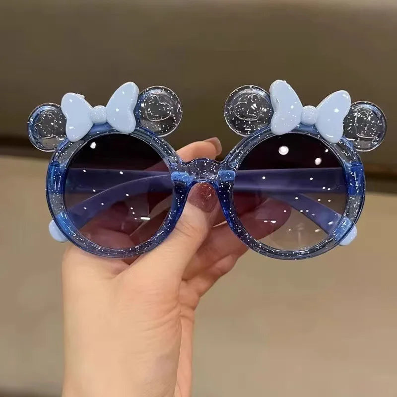 Winful Crystal Bow Sunglasses for Girls – UV400 Kids Eyewear