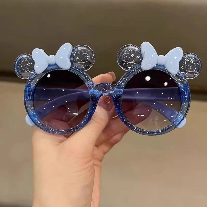 Winful Crystal Bow Sunglasses for Girls – UV400 Kids Eyewear