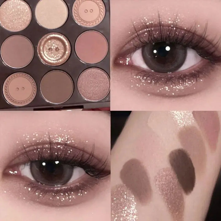 &nbsp;Knit Button Eyeshadow Tray