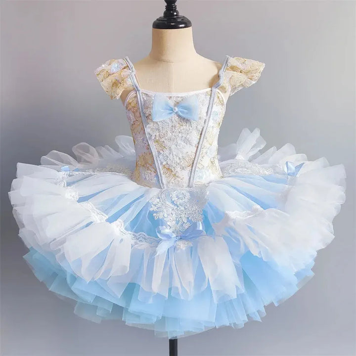 Children Ballet Dress Girls Clothing Summer Baby Ballerine Dance Costumes Party Girl Ballet Leotards Kids Dresses Tutu Vestidos-Bennys Beauty World