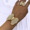 Gold Color Women's Wedding Party Jewelry Sets-Jewelry-Bennys Beauty World