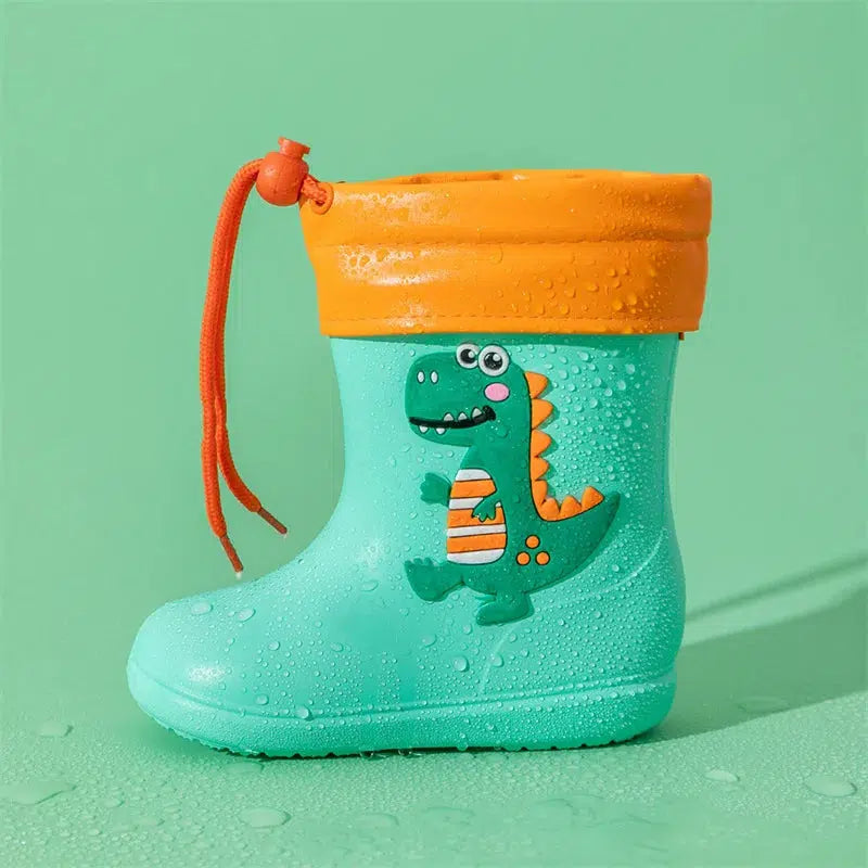 Cartoon Baby Boy Girl Rain Water Shoes Boot Covers-Shoes-Bennys Beauty World