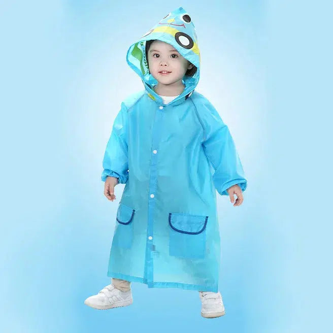 Children's Raincoat Cartoon Animal Style Waterproof for Baby and Kids-Suit-Bennys Beauty World