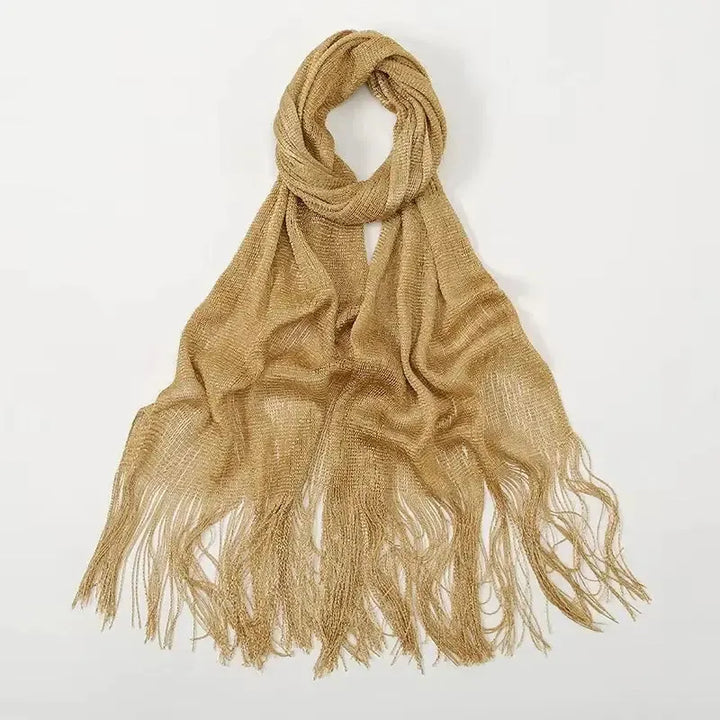 Fashion Bright Silk Sunscreen Shawl-scarf-Bennys Beauty World
