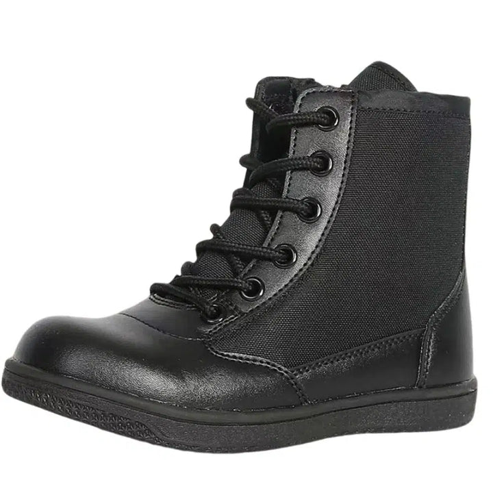 Kids Military Boots Training Outdoor Tactical Boots-Bennys Beauty World