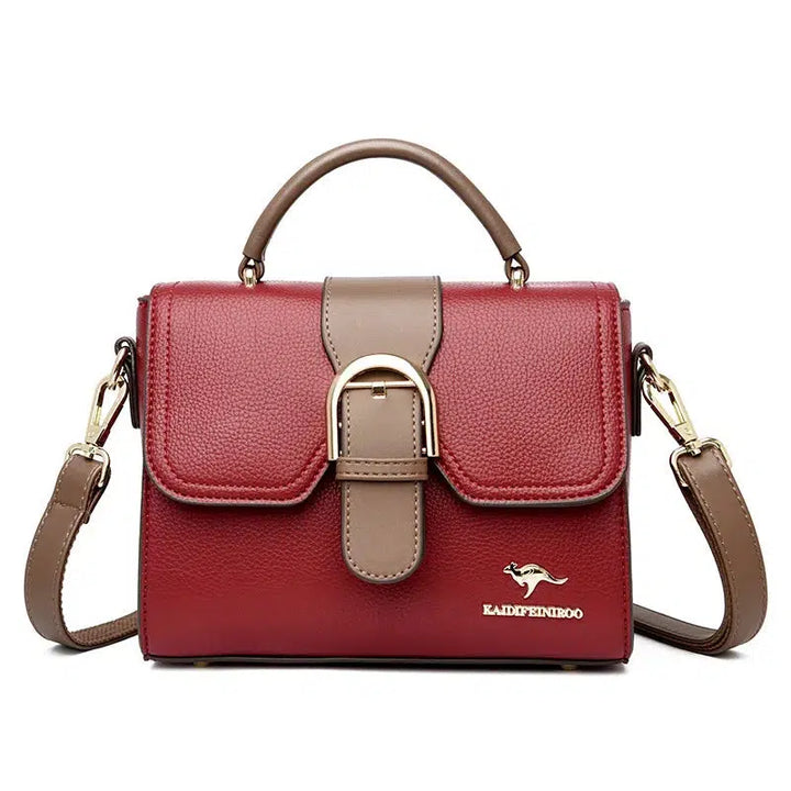 Luxury Brand Leather Shoulder Bags for Women-Handbags-Bennys Beauty World