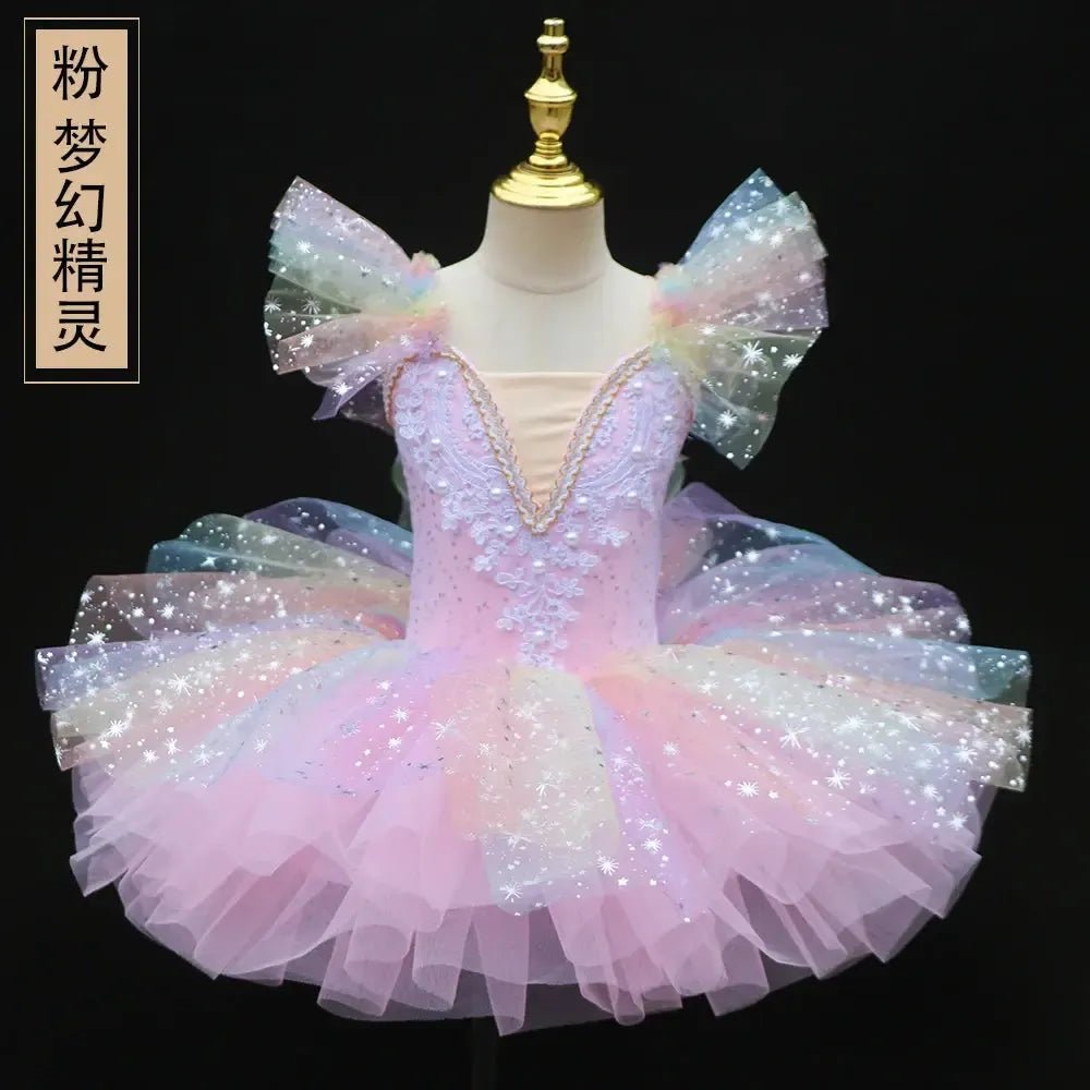 Girls Ballet Tutu Dress – Dance Leotard &amp; Princess Costume - Bennys Beauty World