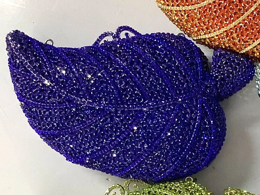 Crystal Diamond Evening Clutch Bag