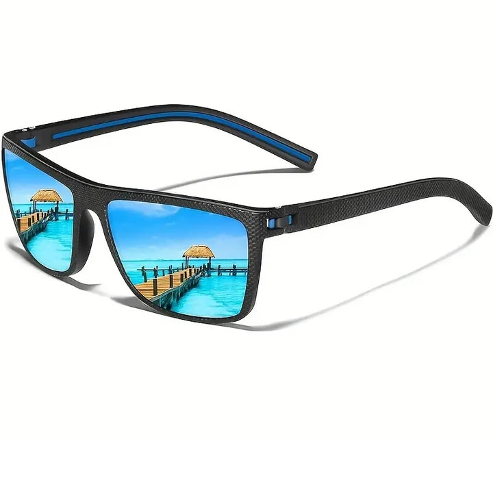 Square Polarized Sunglasses – Lightweight UV Protection for Men &amp; Women