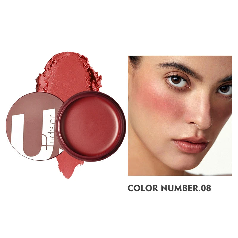 Pudaier Velvet Mousse Blush—Water-Resistant And longlasting