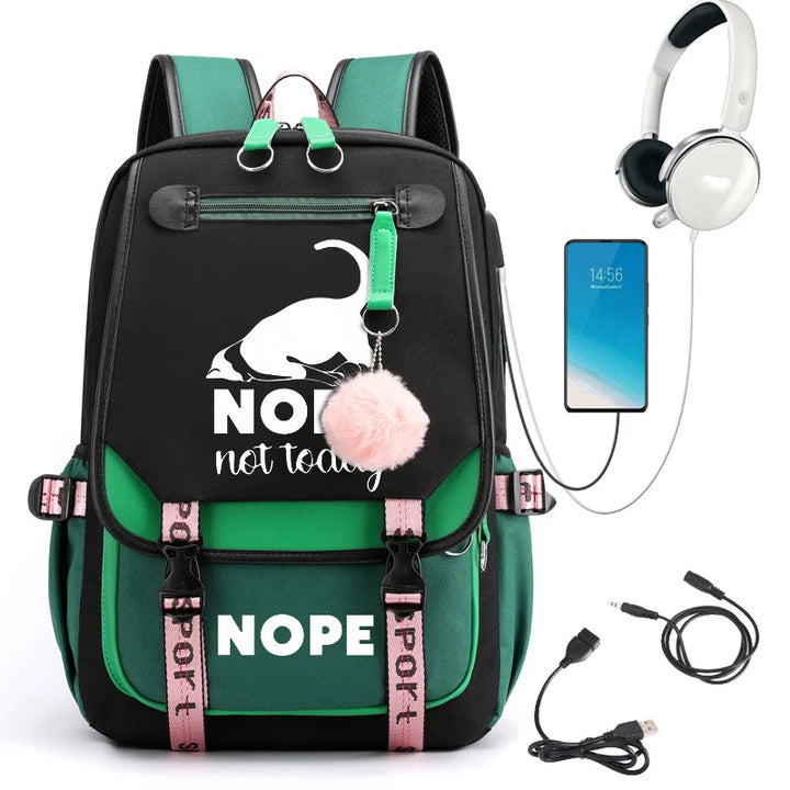 Women Schoolbag Waterproof Large Capacity S
