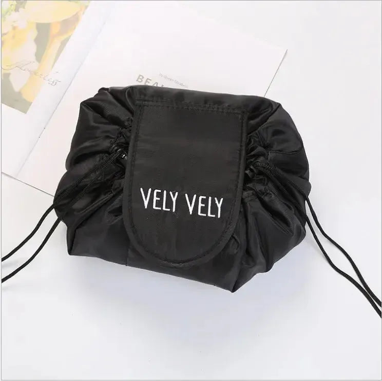 Women Drawstring Cosmetic Bag Travel Storage Makeup Bag-Makeup Storage-Bennys Beauty World