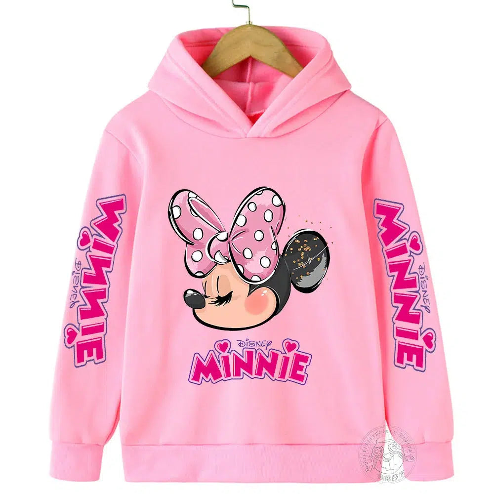 Winter Boys Minnie Warm Top 3-14 Year Old Children's Hoodie-Hoodie-Bennys Beauty World