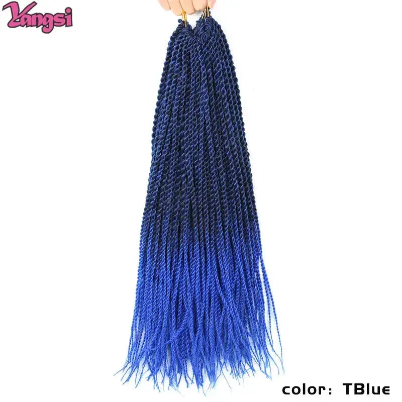 Full Star Pre-Twisted Crochet Braids – 30 Strands/Pack Synthetic Ombre Braiding Hair-braids-Bennys Beauty World