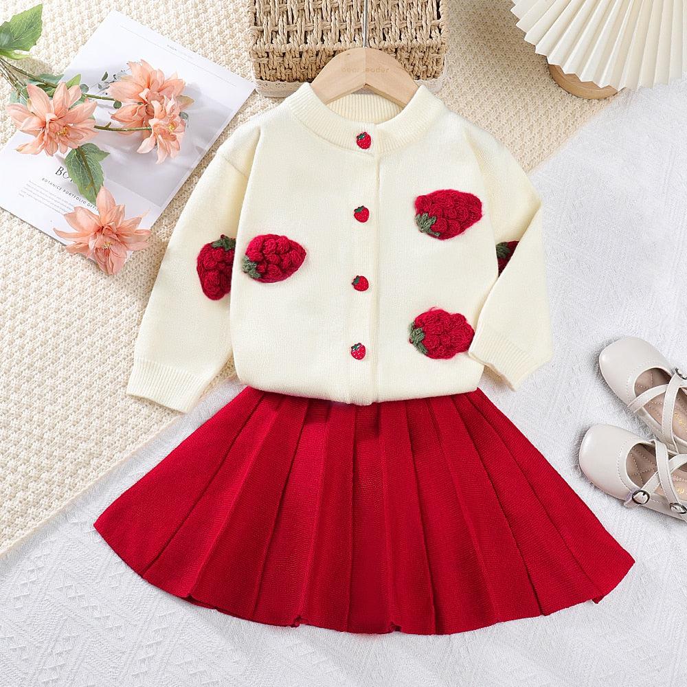 Kids Winter Sweater Dress-Dresses-Bennys Beauty World