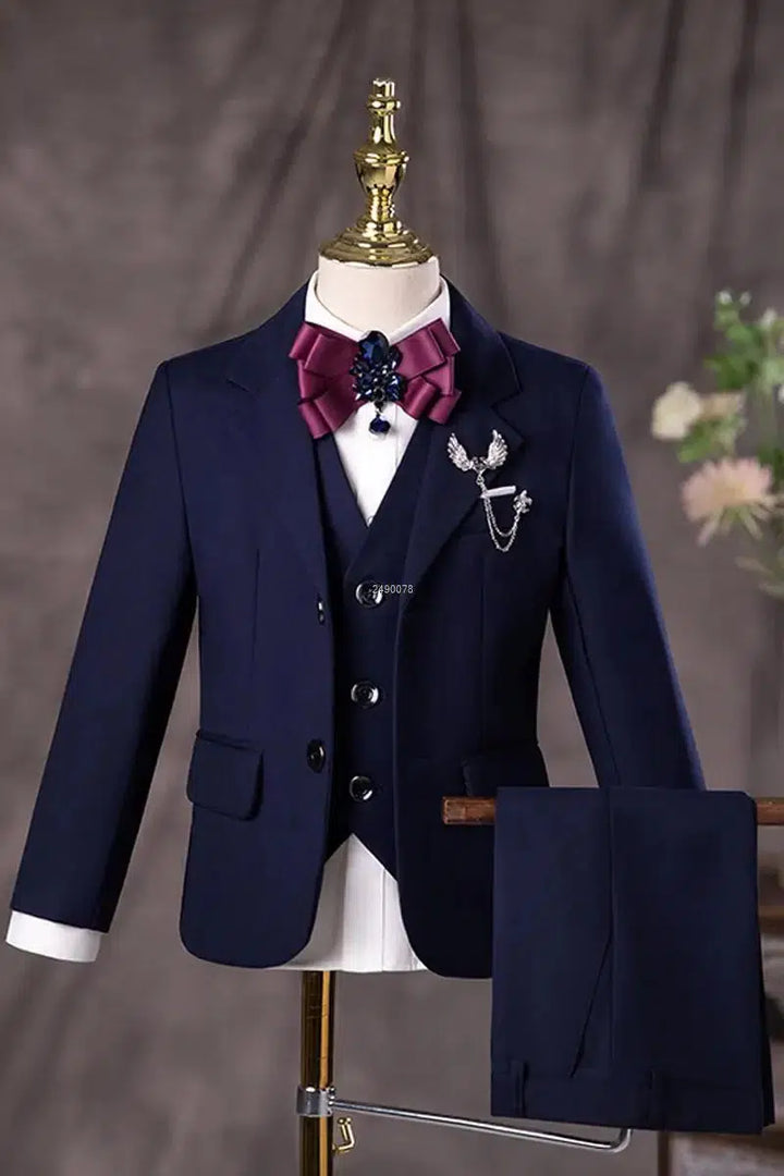 Boys Wedding Suit Kids Formal Clothing