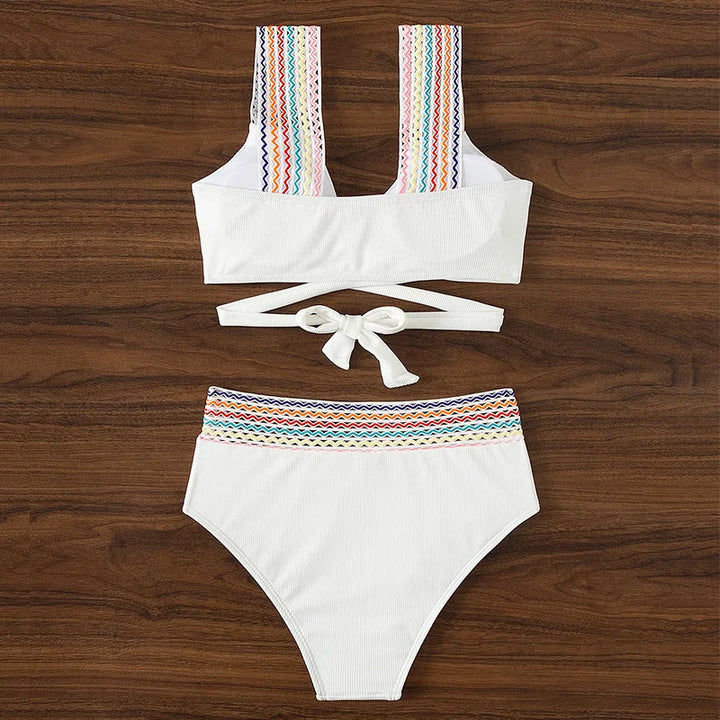 White Bikinis Women's Swimwear Push-Up