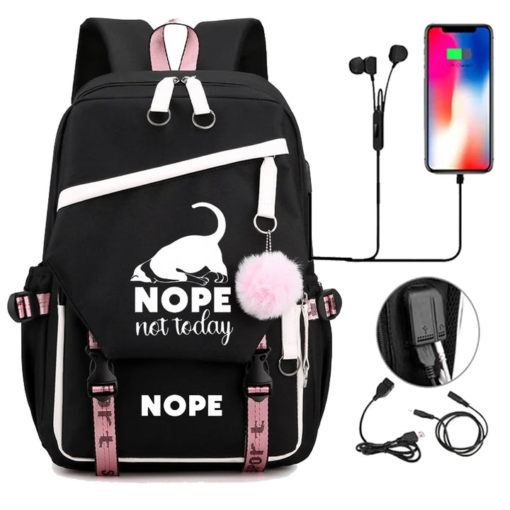Women Schoolbag Waterproof Large Capacity S
