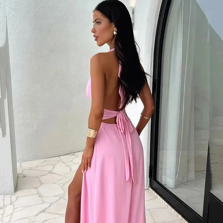 Backless Maxi Dress For Women