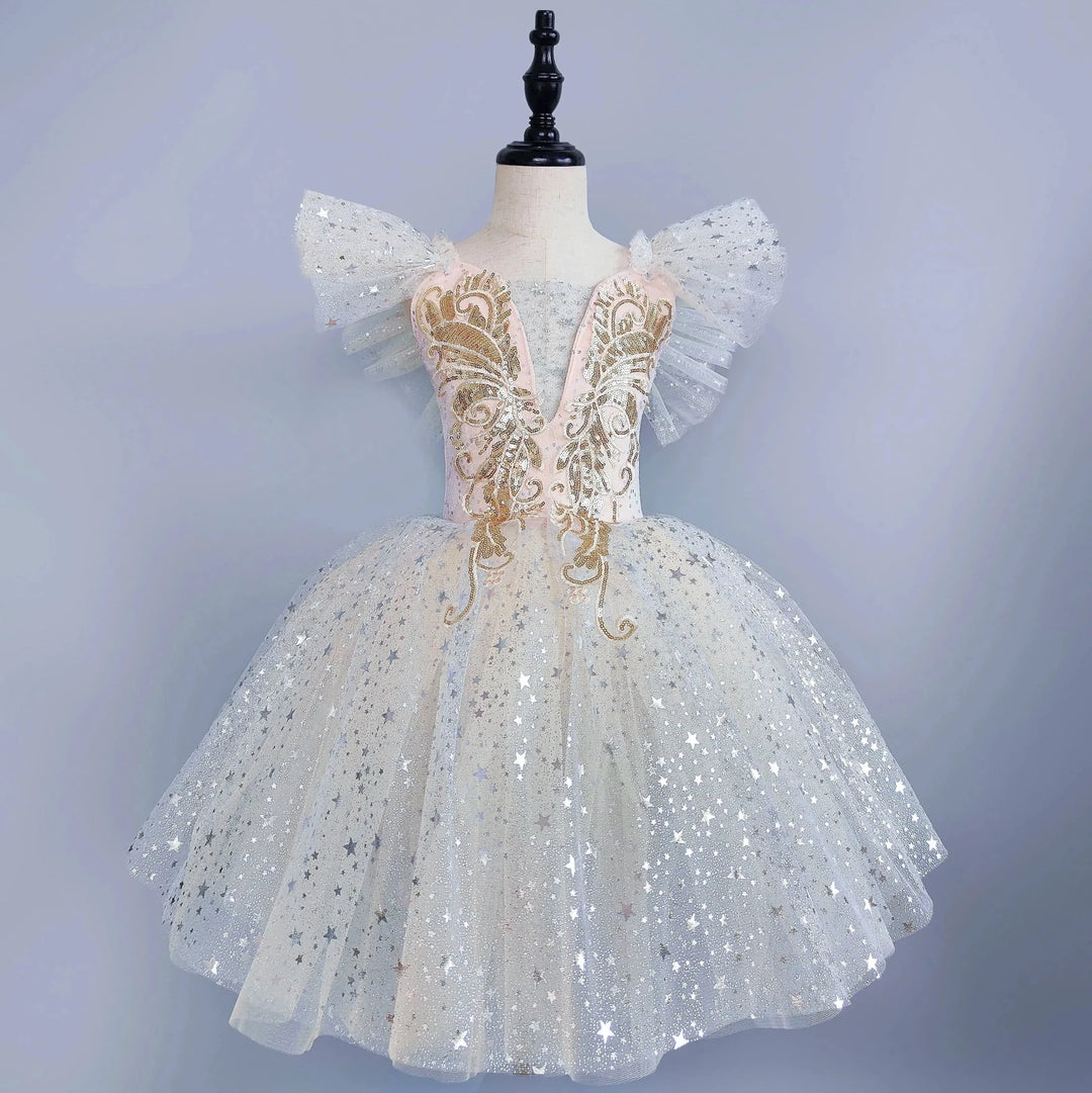 Girls Princess Fairy Tutu Dress – Ballet Dance Costume - Bennys Beauty World