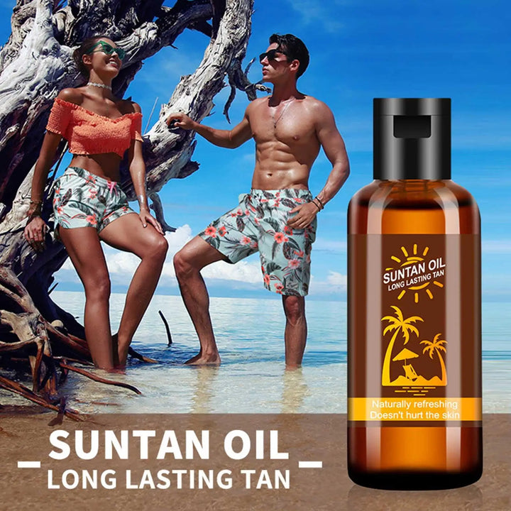 Tanning Oil, Body Bronzer, Summer Skin Self