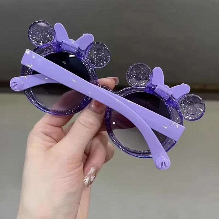 Winful Crystal Bow Sunglasses for Girls – UV400 Kids Eyewear