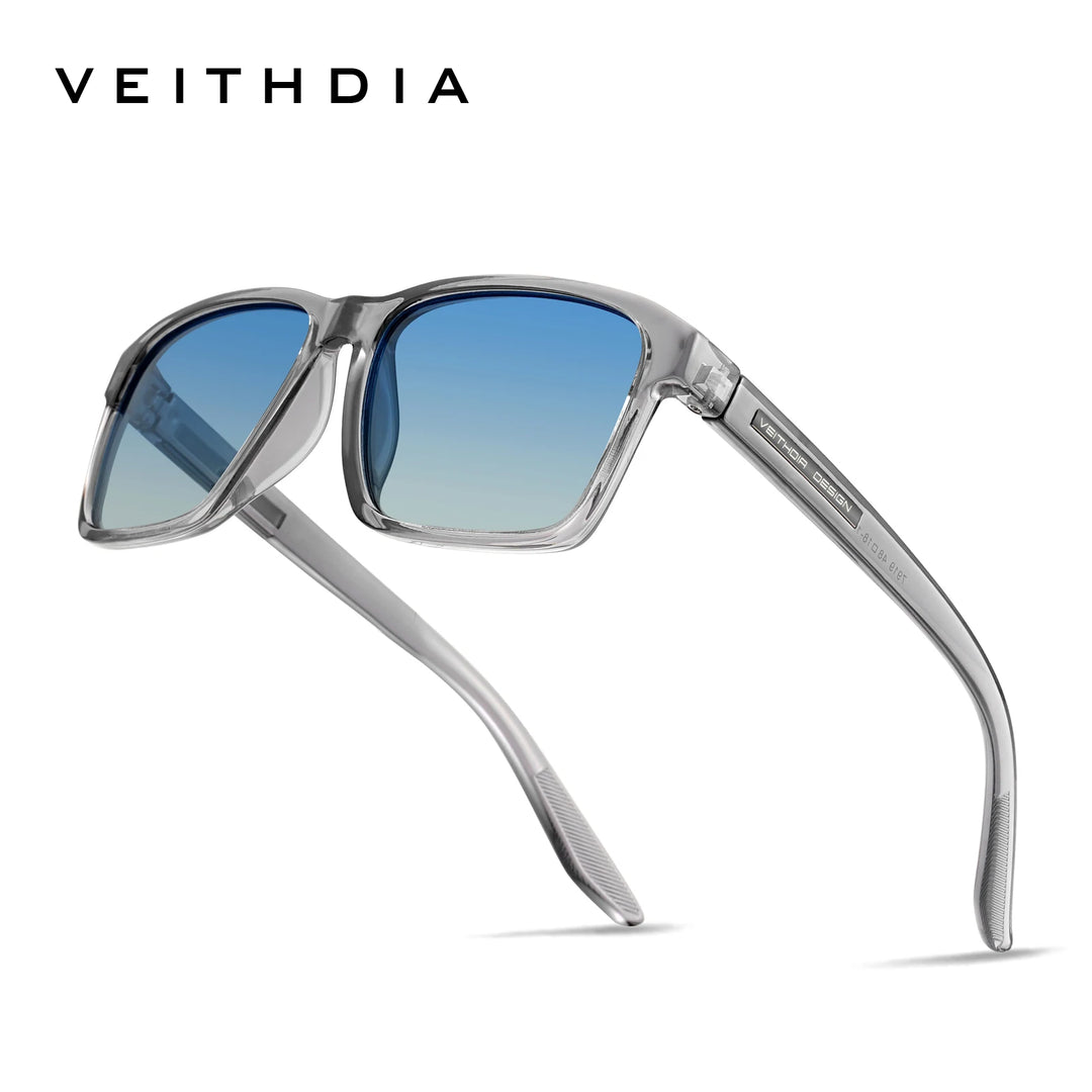 VEITHDIA Polarized UV400 Sunglasses | Photochromic Gradient Mirror | Unisex