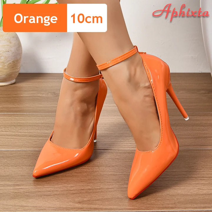 Aphixta Stiletto Heels Pumps Women Party Shoes
