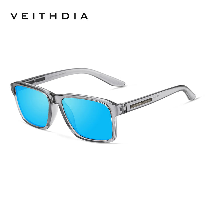 VEITHDIA Polarized UV400 Sunglasses | Photochromic Gradient Mirror | Unisex