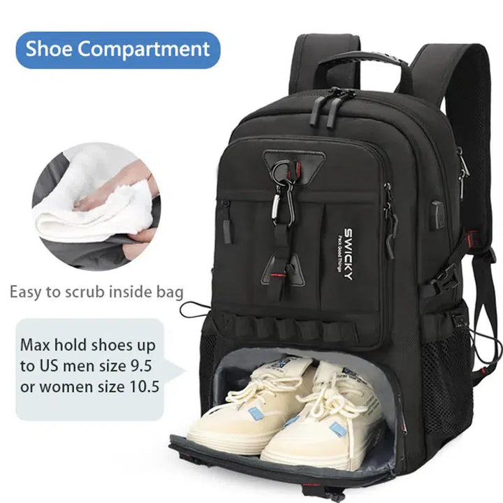 Fashion Busineass Casual Travel Waterproof Laptop Men Backpack-backpack-Bennys Beauty World