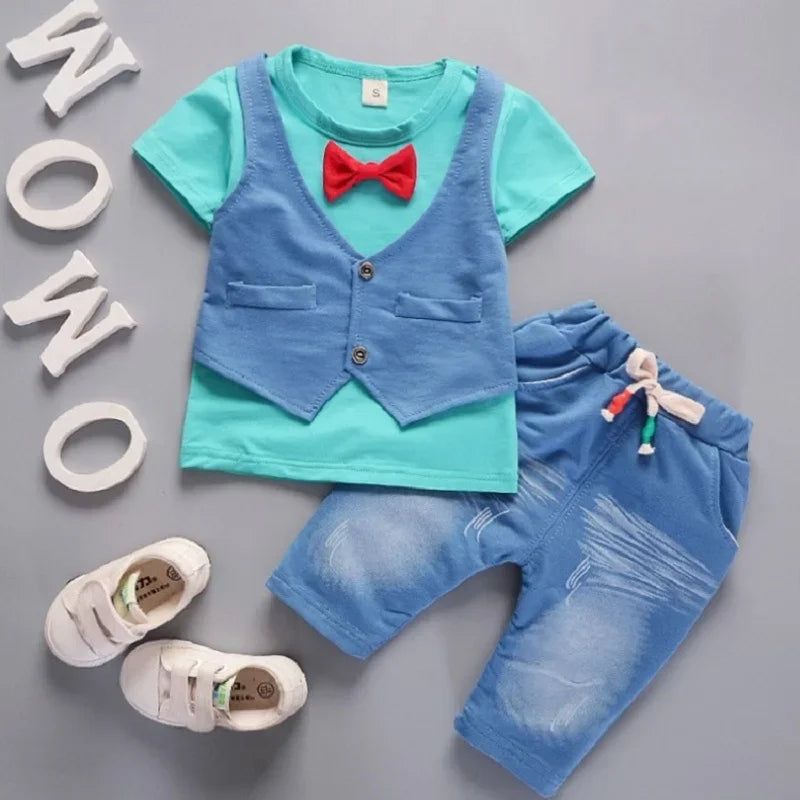 1 set boys Summer outfits 1-3 years