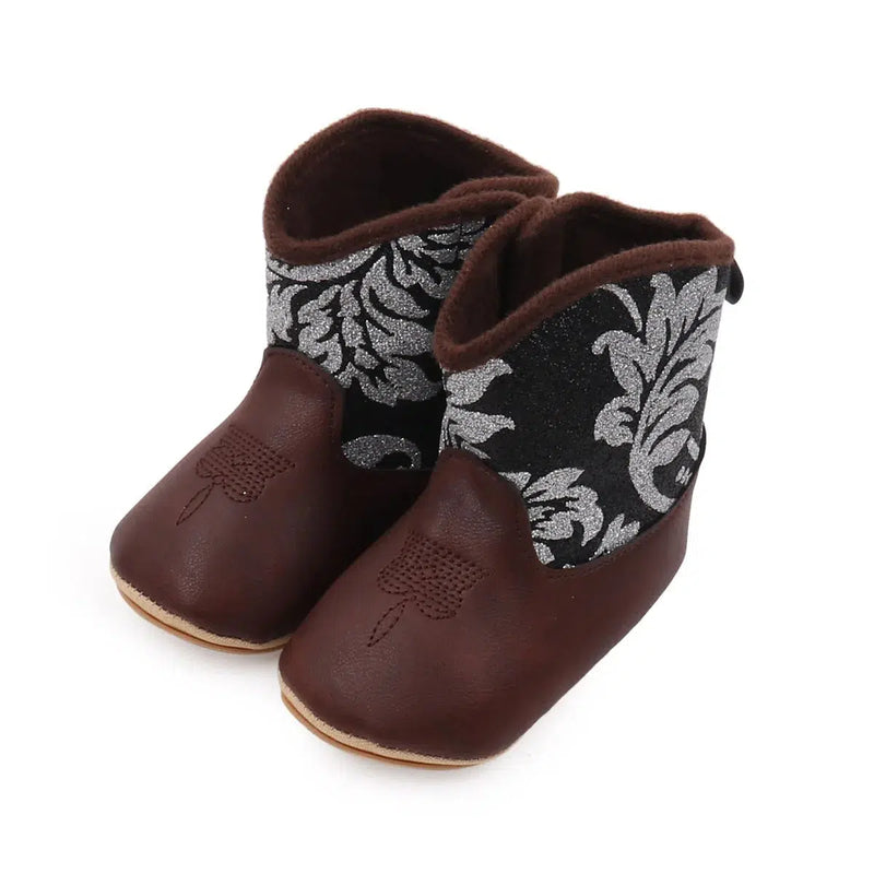 Baby Girls And Boys Winter Boots Non-Slip Leather Boots-Bennys Beauty World
