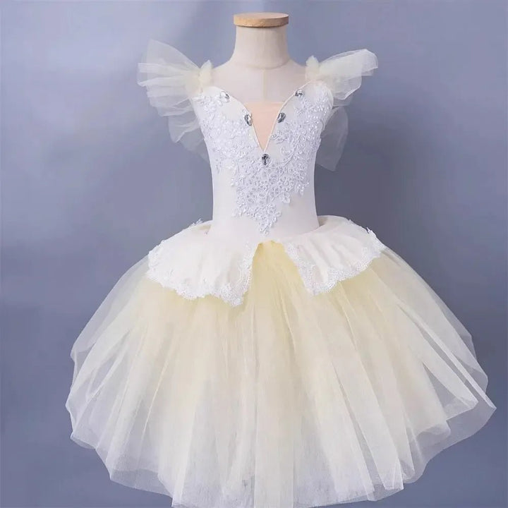 Girls Ballet Tutu Dress – Leotard &amp; Skirt Costume - Bennys Beauty World