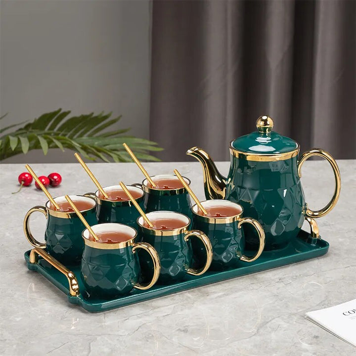 Ceramic Coffee Tea Set-Mug-Arlik interiors