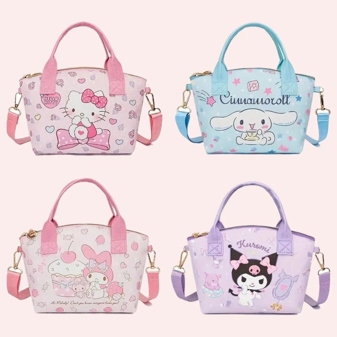 Cute Sanrio Crossbody Bag with Zipper - Bennys Beauty World