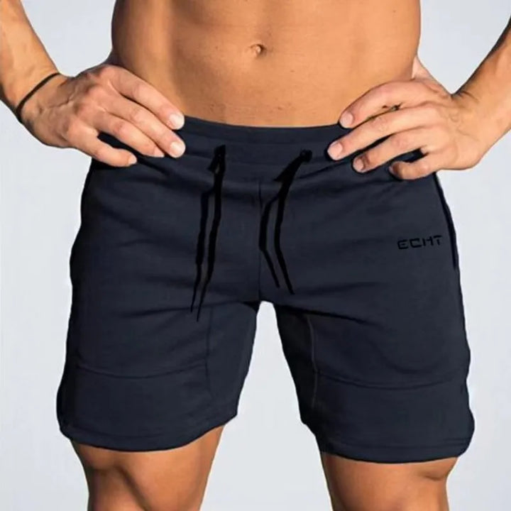 Sports Shorts for Men Beach Shorts Zip Pocket Bodybuilding Sweatpants