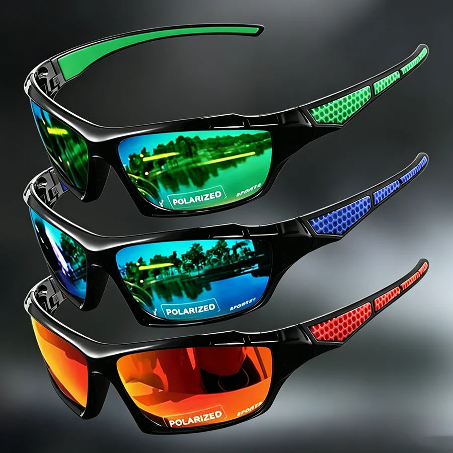 Polarized UV400 Sports Sunglasses – Oval Frame for Men &amp; Women