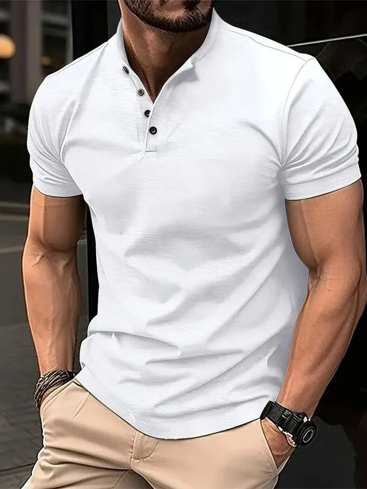 Men's Polo Shirt  Short-sleeved Casual Sports Shirt