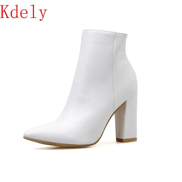 Women's High Heel Boots-Shoes-Bennys Beauty World