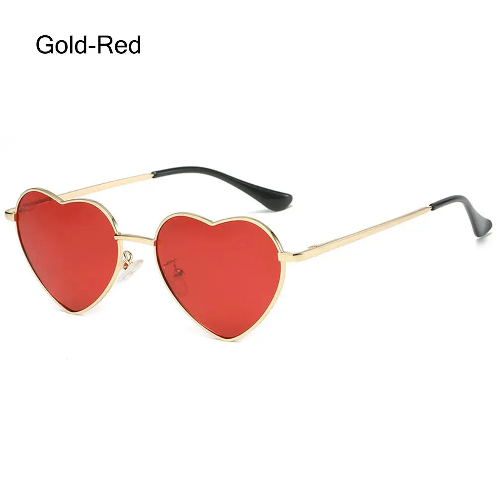 Heart-Shaped Sunglasses for Women | Polarized UV400 Metal Frame