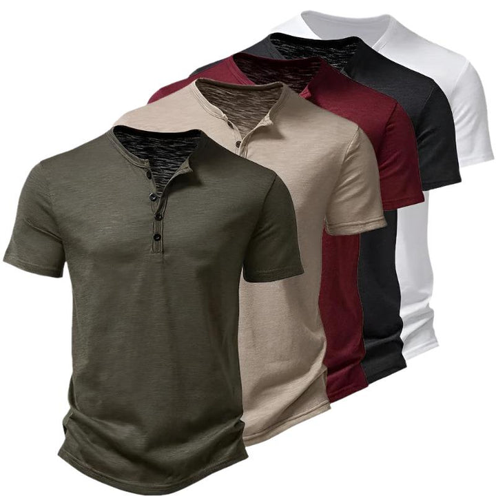 Men's Polo Shirt  Short-sleeved Casual Sports Shirt
