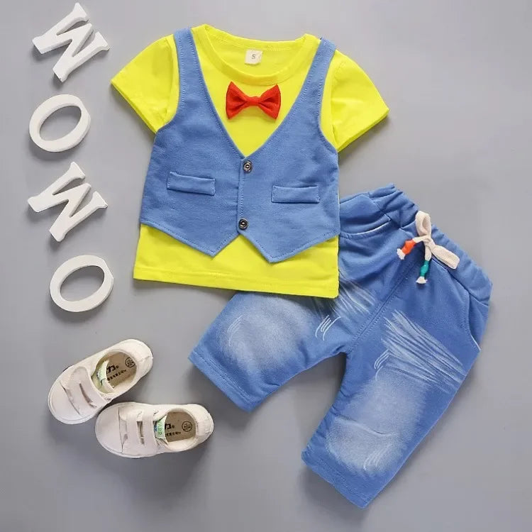 1 set boys Summer outfits 1-3 years