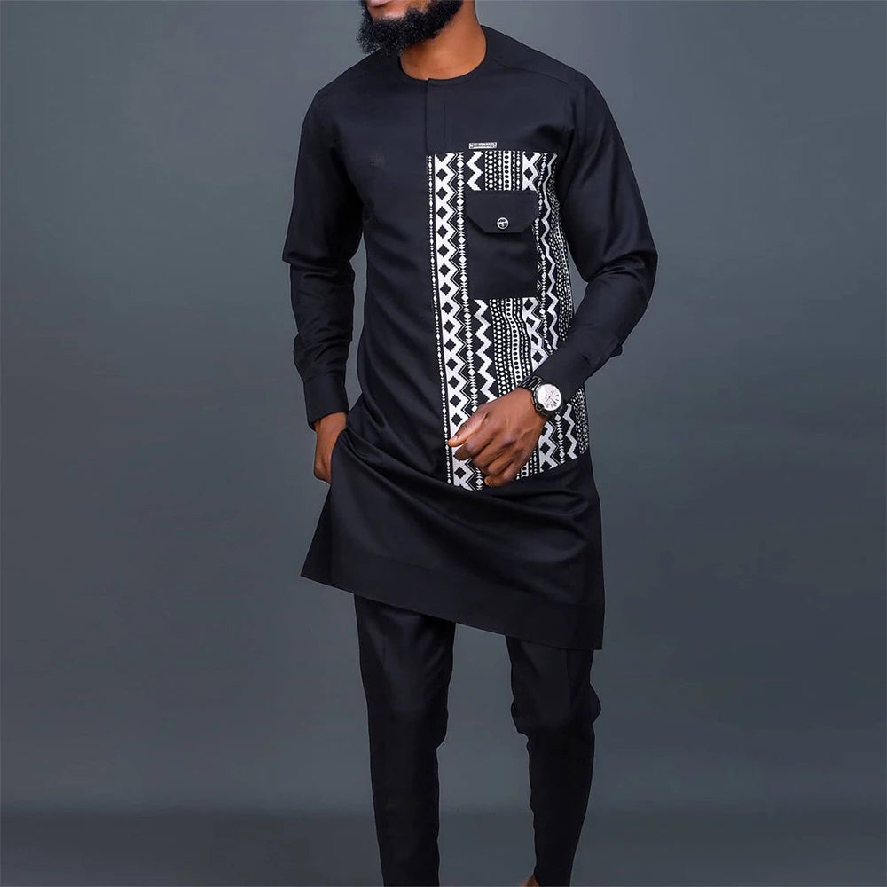 Dashiki Summer New Men's Sets Success