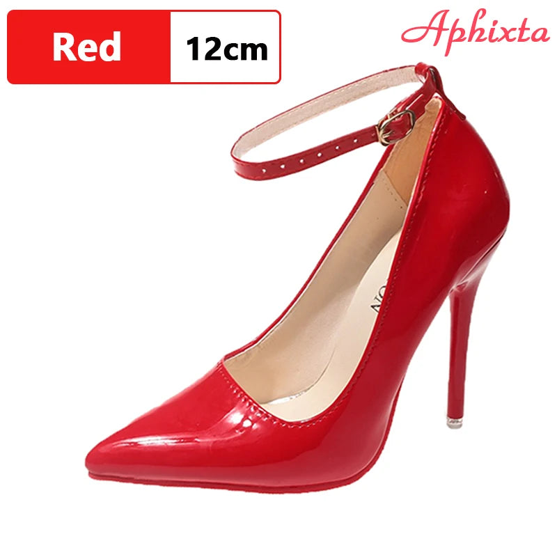 Aphixta Stiletto Heels Pumps Women Party Shoes